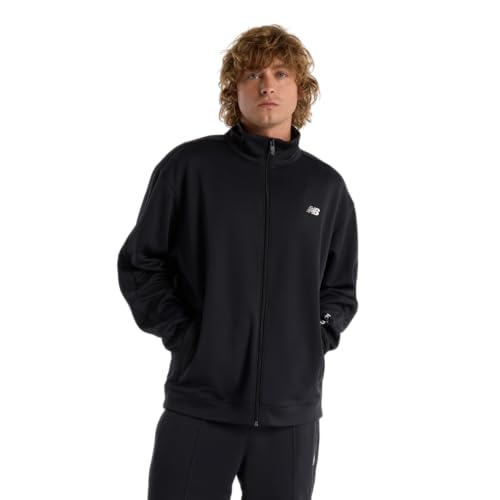 [ニューバランス] ニットトラックジャケット ジャージ スポーツ トレーニング メンズ(AMJ51503) BK(ブラック) 2XL
